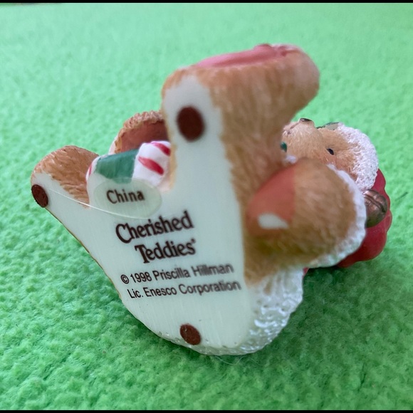 Cherished Teddies Santa Bear - Picture 3 of 6